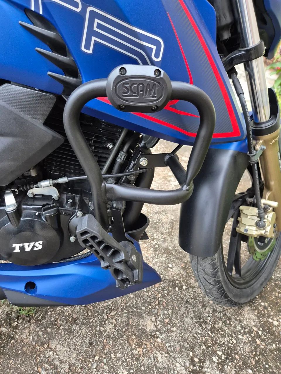 Dafra Apache RTR 200 2023 Azul - Impecável - Foto 5