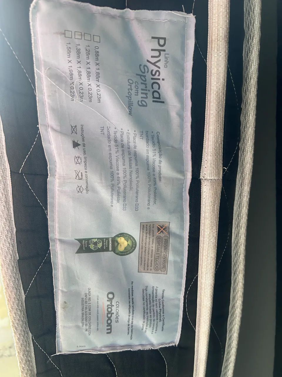 CAMA SOLTEIRO ORTOBOM