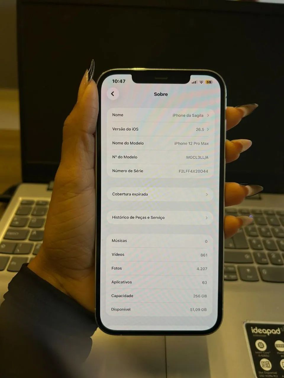 iPhone 12 pro max 256gb - Foto 5
