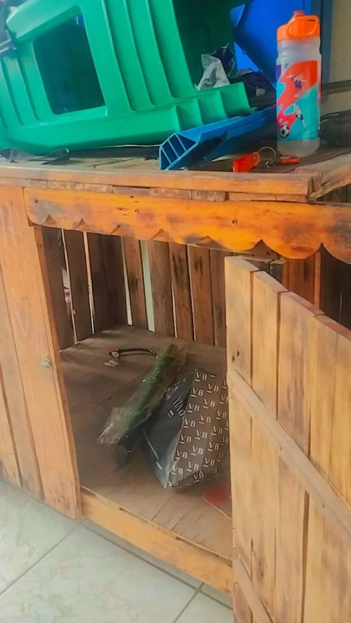 Carrinho de Lanche de Madeira (em perfeito estado) - Foto 3