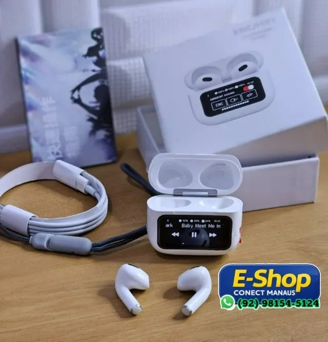 Fone De Ouvido Sem Fio Bluetooth Pro Com Touch Digital