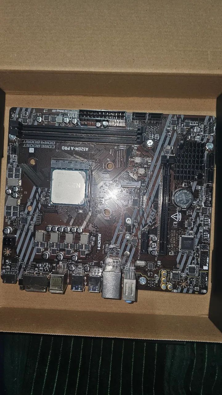 Kit Ryzen 5 5600GT + A520M + 32GB DDR4 3200 | - Foto 2