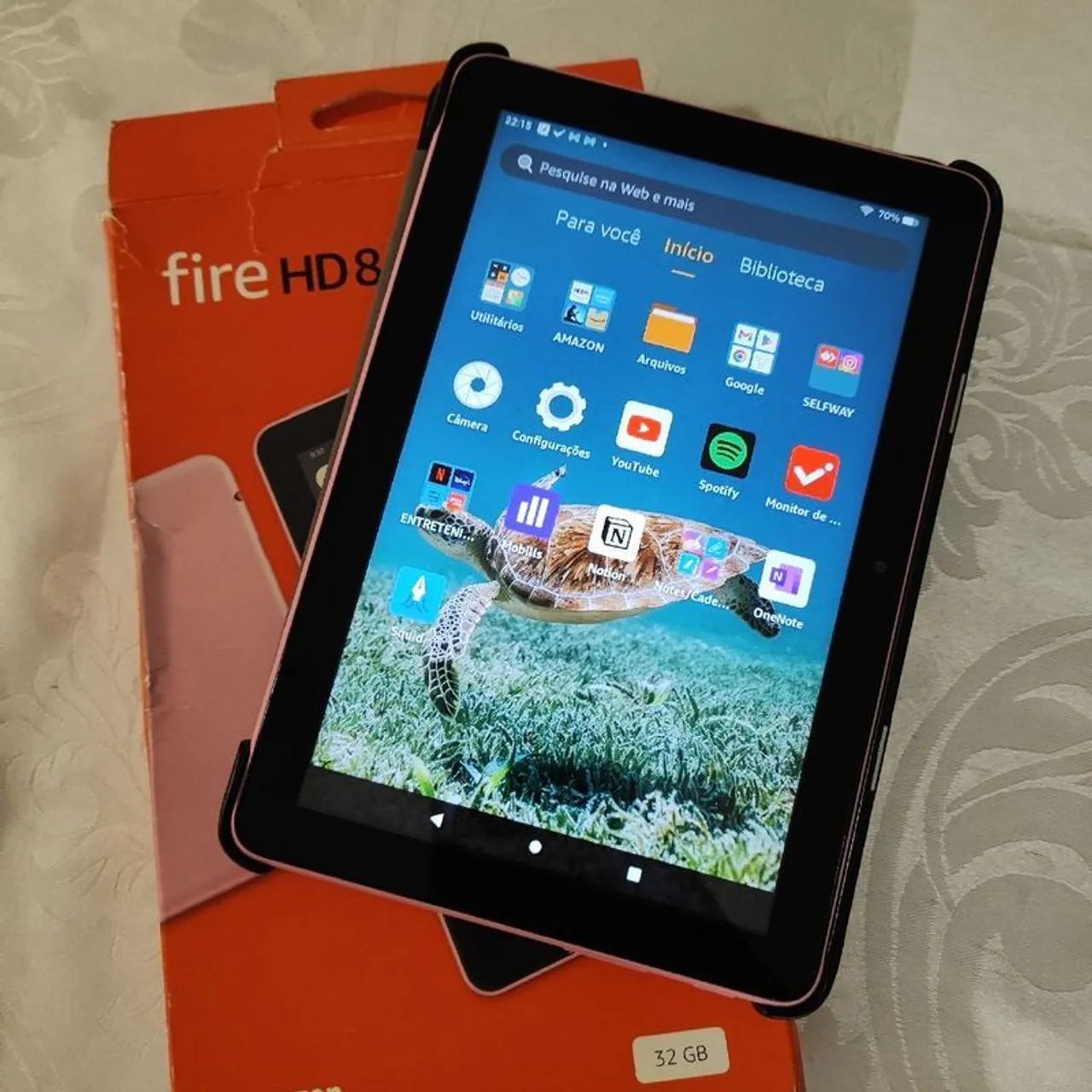 Tablet Amazon Fire Hd 8  32gb/2gb Ram De 8 2mp/2mp Cor Preto - Foto 2