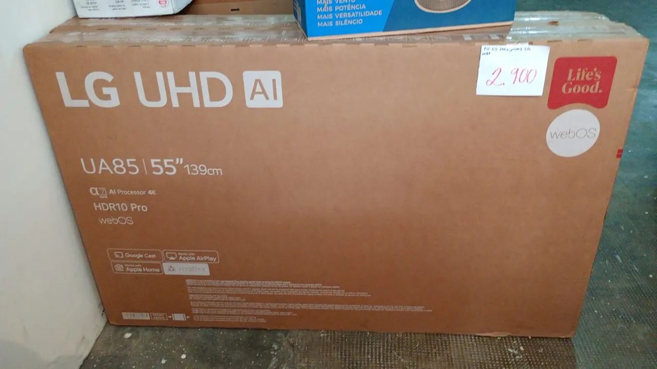 Smart TV LG UHD AI UA85 de 55 polegadas (55UA8550PSA) - Foto 2