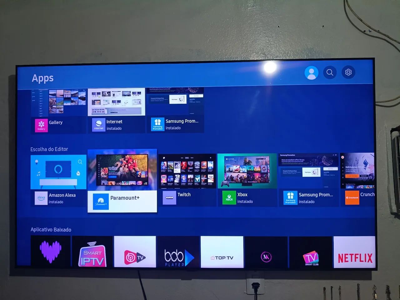 TV Samsung 70 polegadas smart pega tudo - Foto 3