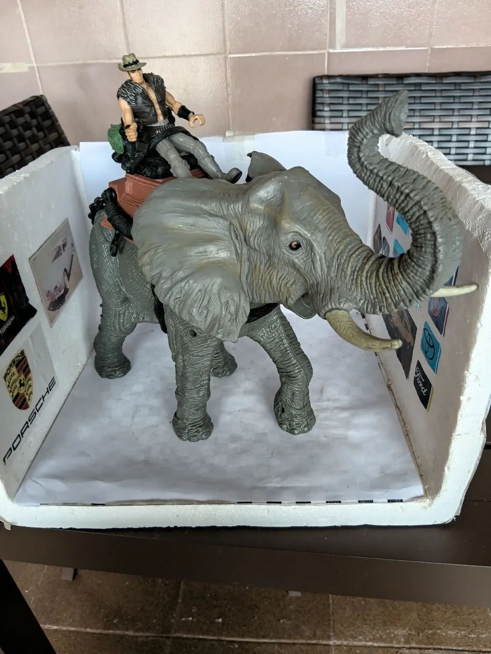 Miniatura elefante com som - Foto 2