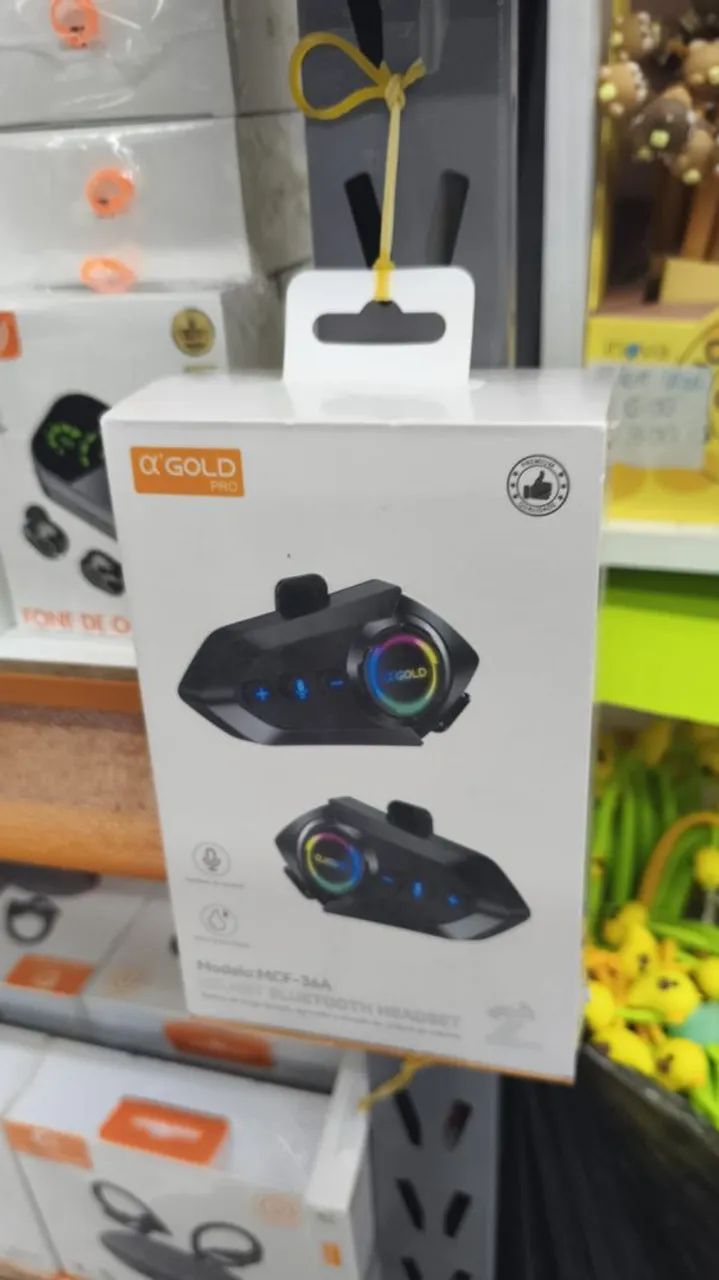 Microfone para capacete 
