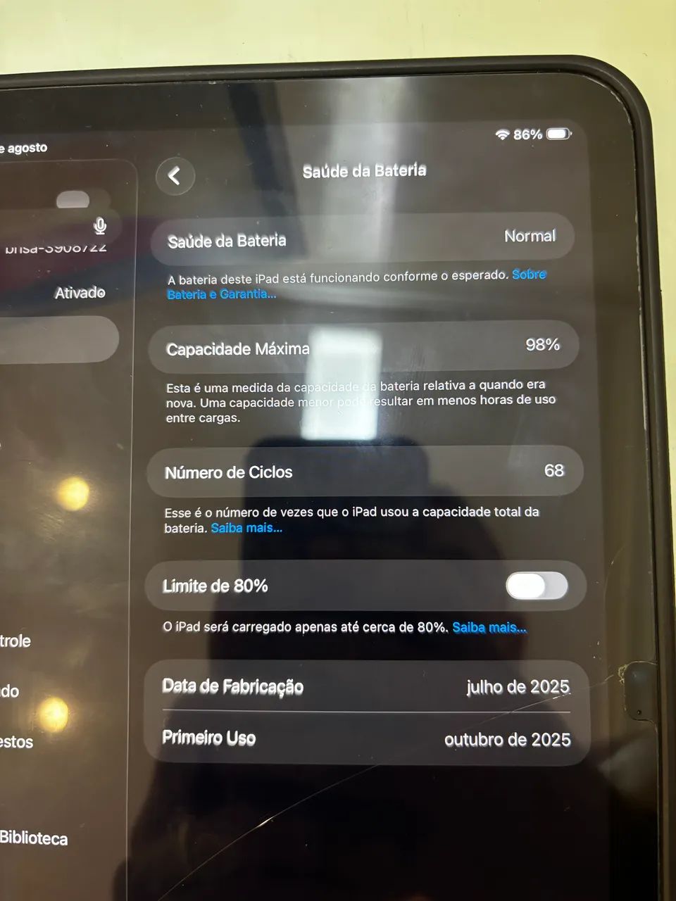 iPad 11 Prata 128 GB, garantia out2026 - Foto 5