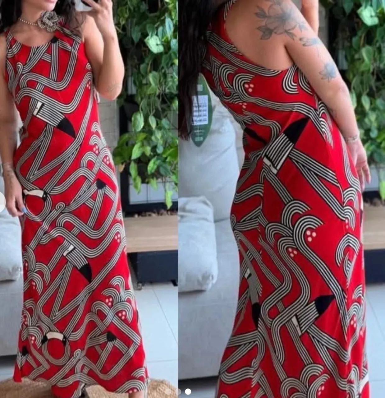 Vestido longo FARM RIO - Foto 2