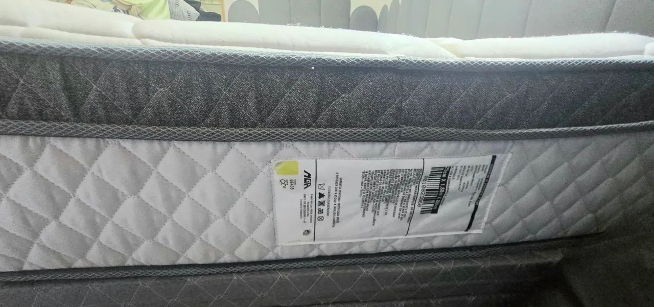 Colchão de Solteiro Molas Verticoil MGA Posture Blanc - 1 Ano de Uso - Foto 4