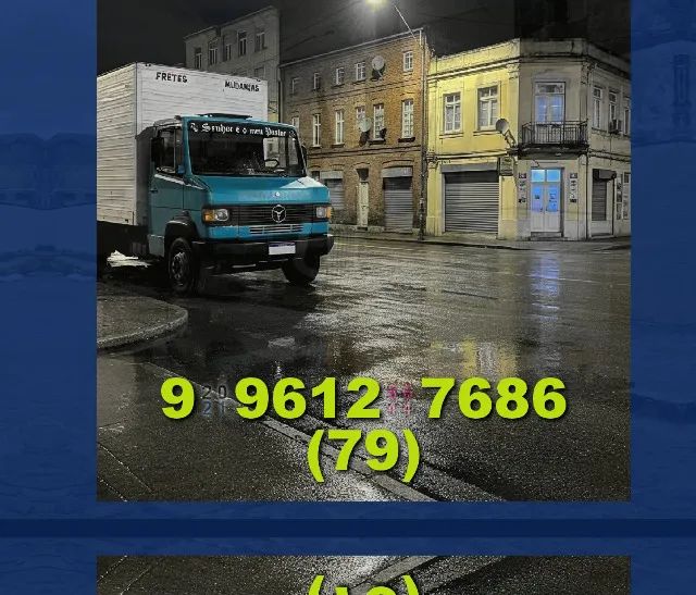Frete rápido: 79?9?9612?7686 | J/Andrade, serviços de mudanças com qualidade!
