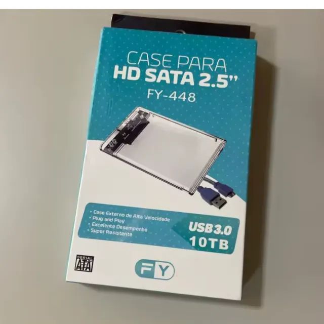 Case HD Externo 2.5 USB 3.0 Compatível PS4 Xbox One PC - Foto 4
