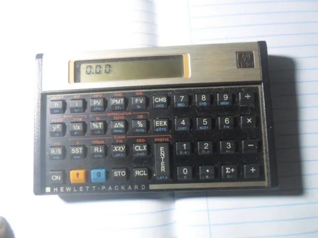 calculadora hp 12c para peças