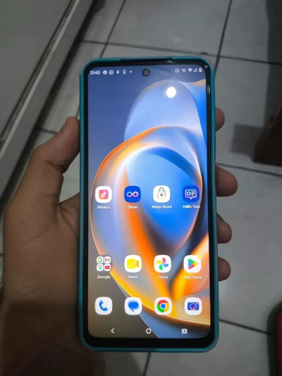 Moto G completo caixa e nota fical - Foto 4