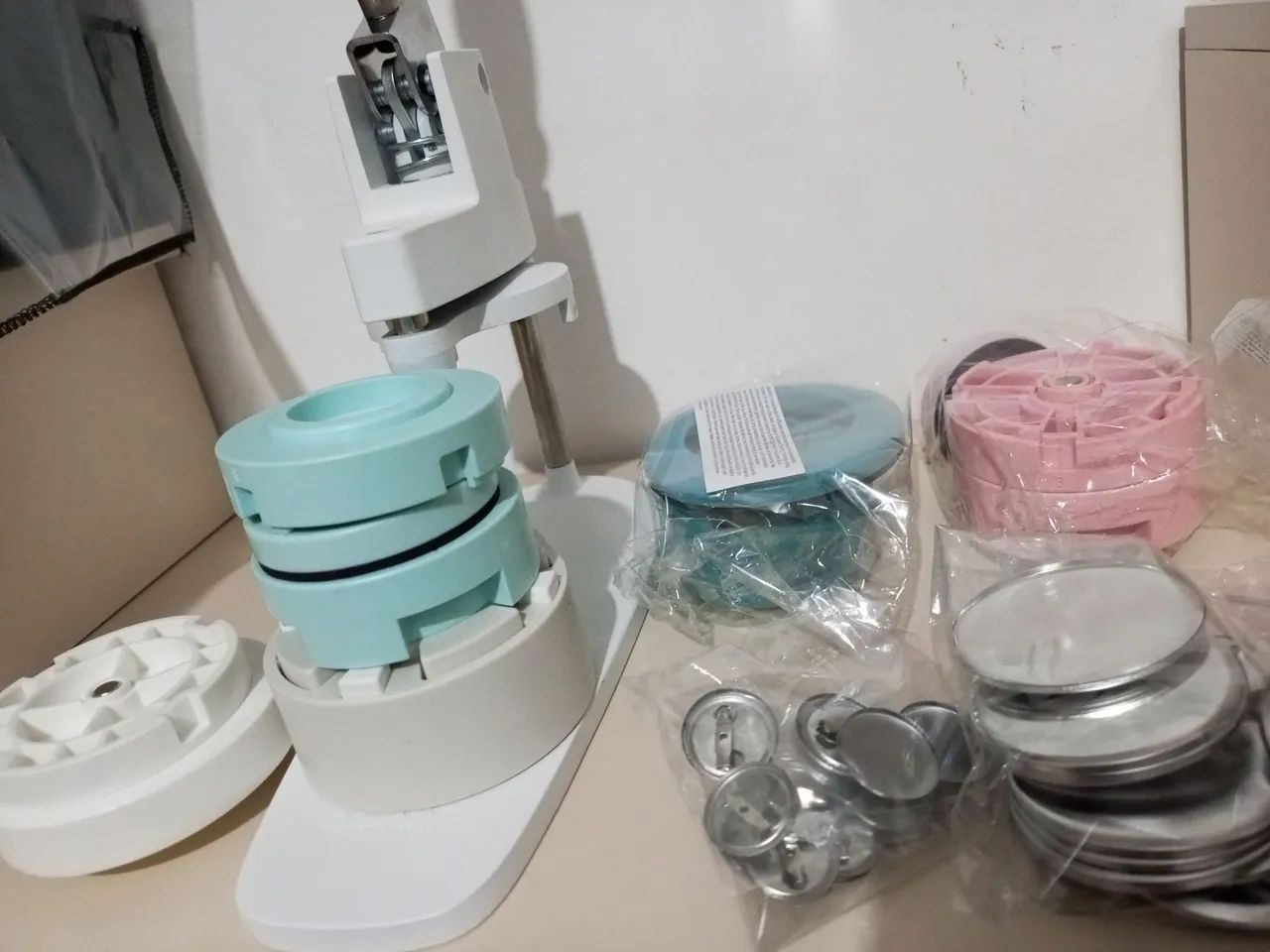 Máquina de Bottons - Button Press - Foto 4
