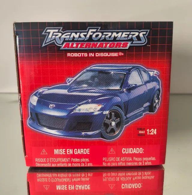Figure Transformers Alternators Decepticon Shockblast Mazda RX-8