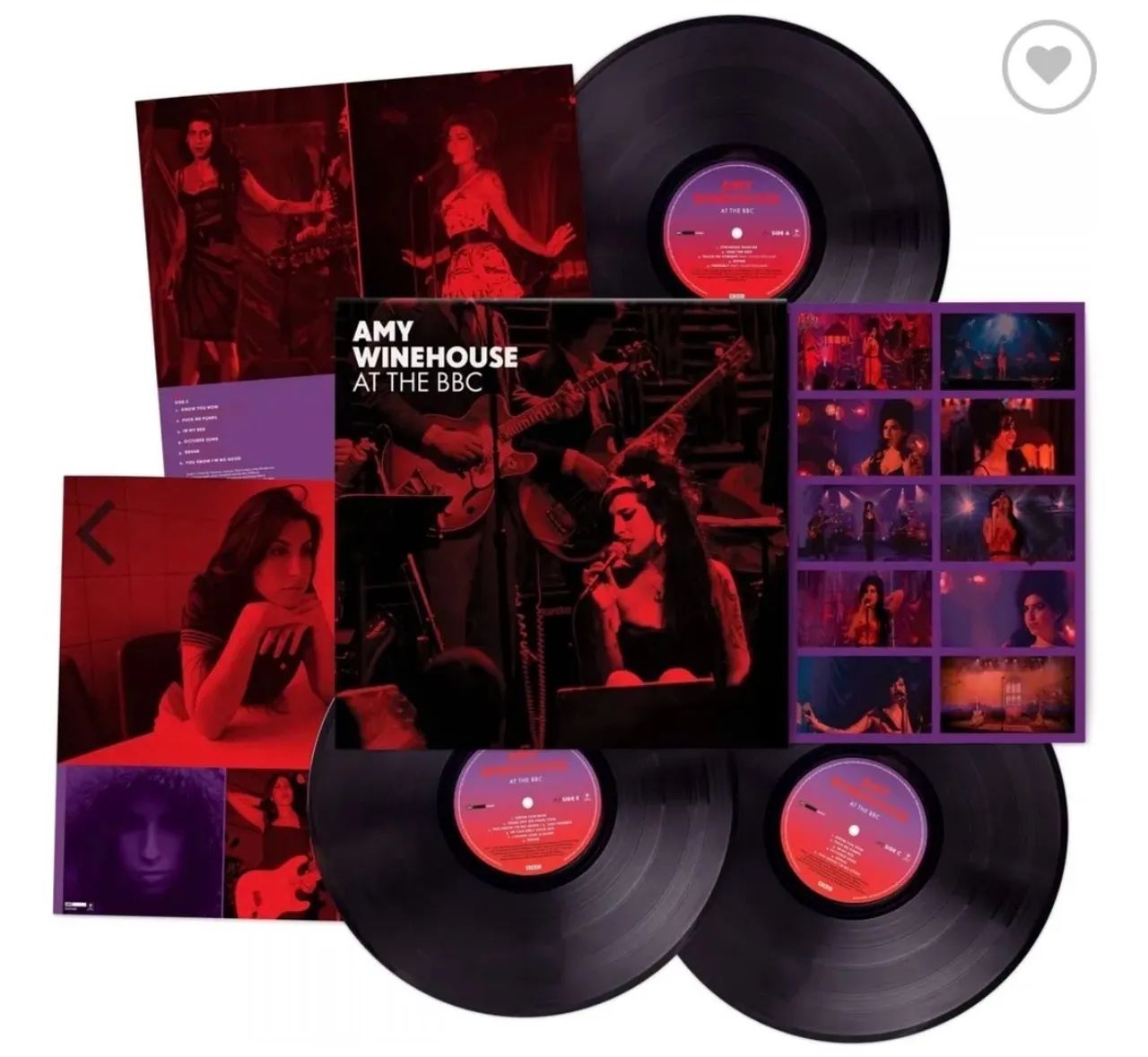 Lp Amy Winehouse ?At The Bbc ? importado Lp triplo capa tripla  - Foto 3
