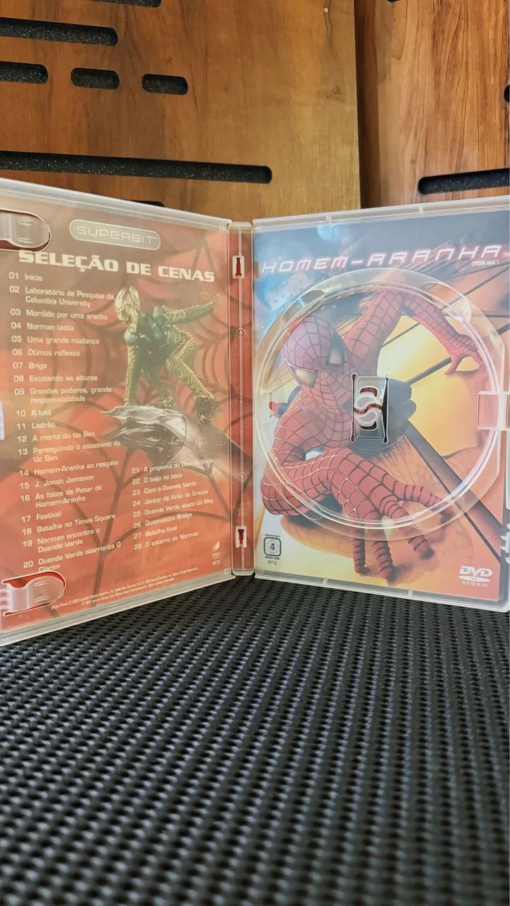 Homem-Aranha (2002) DVD - SUPERBIT (Versão de maior e qualidade) Usado - Foto 2