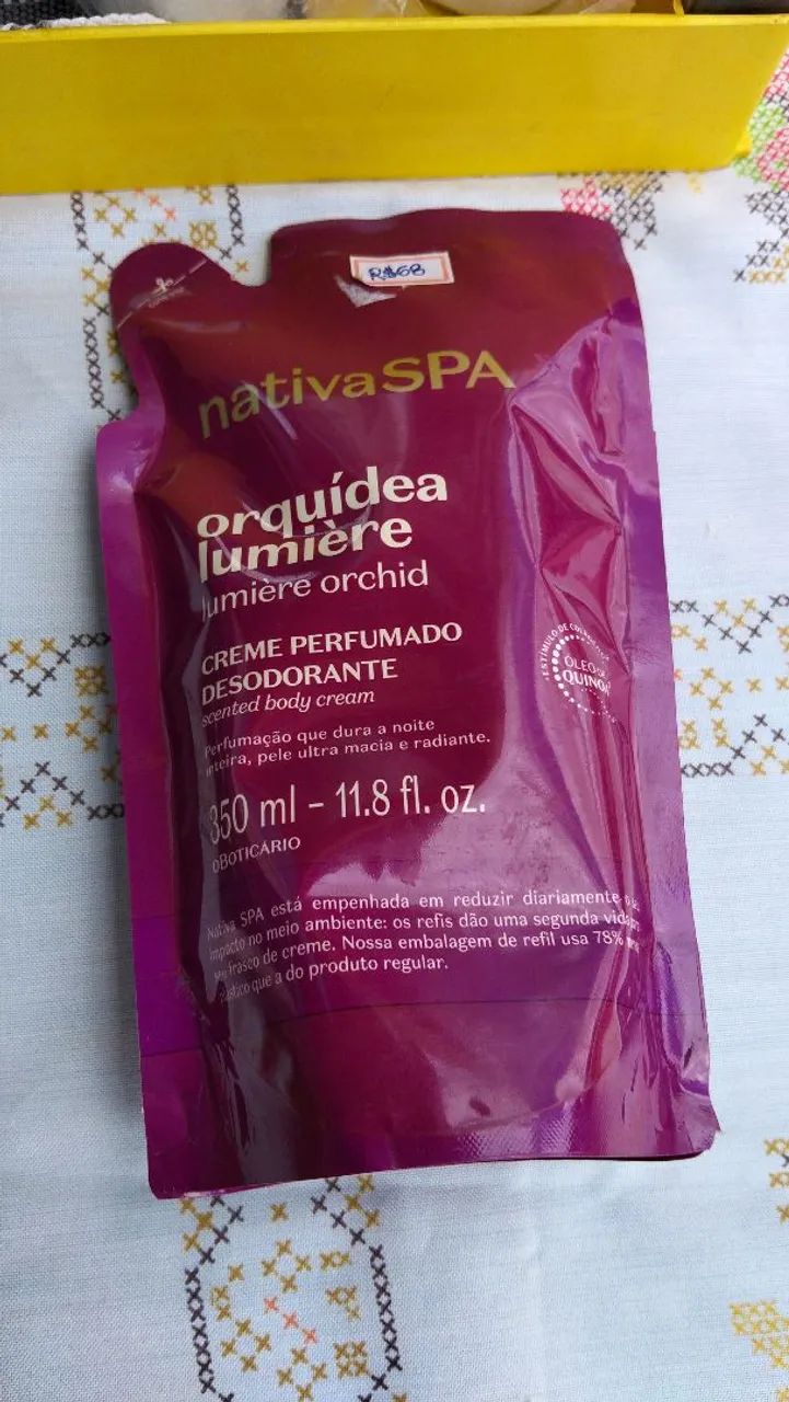 Creme Perfumado Desodorante Nativa SPA Orquídea Lumière