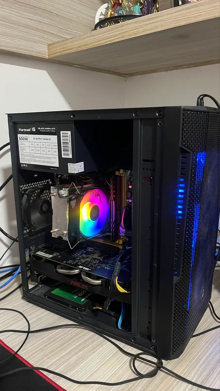 Intel Core i5, placa de vídeo NVIDIA GeForce 1060