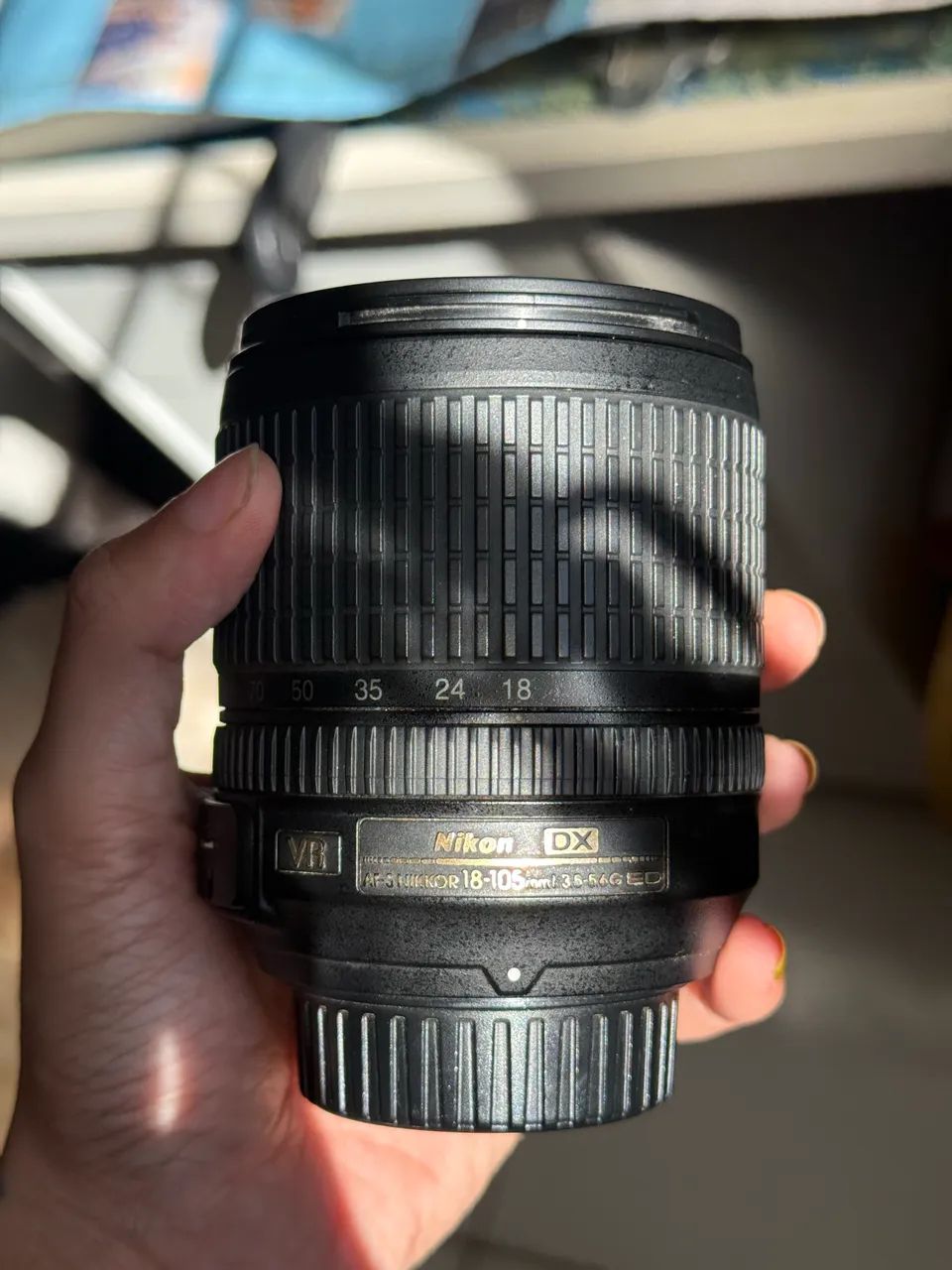 Lente 18-105mm 3.5-5.6 ED para Nikon - Acessórios para Câmeras e