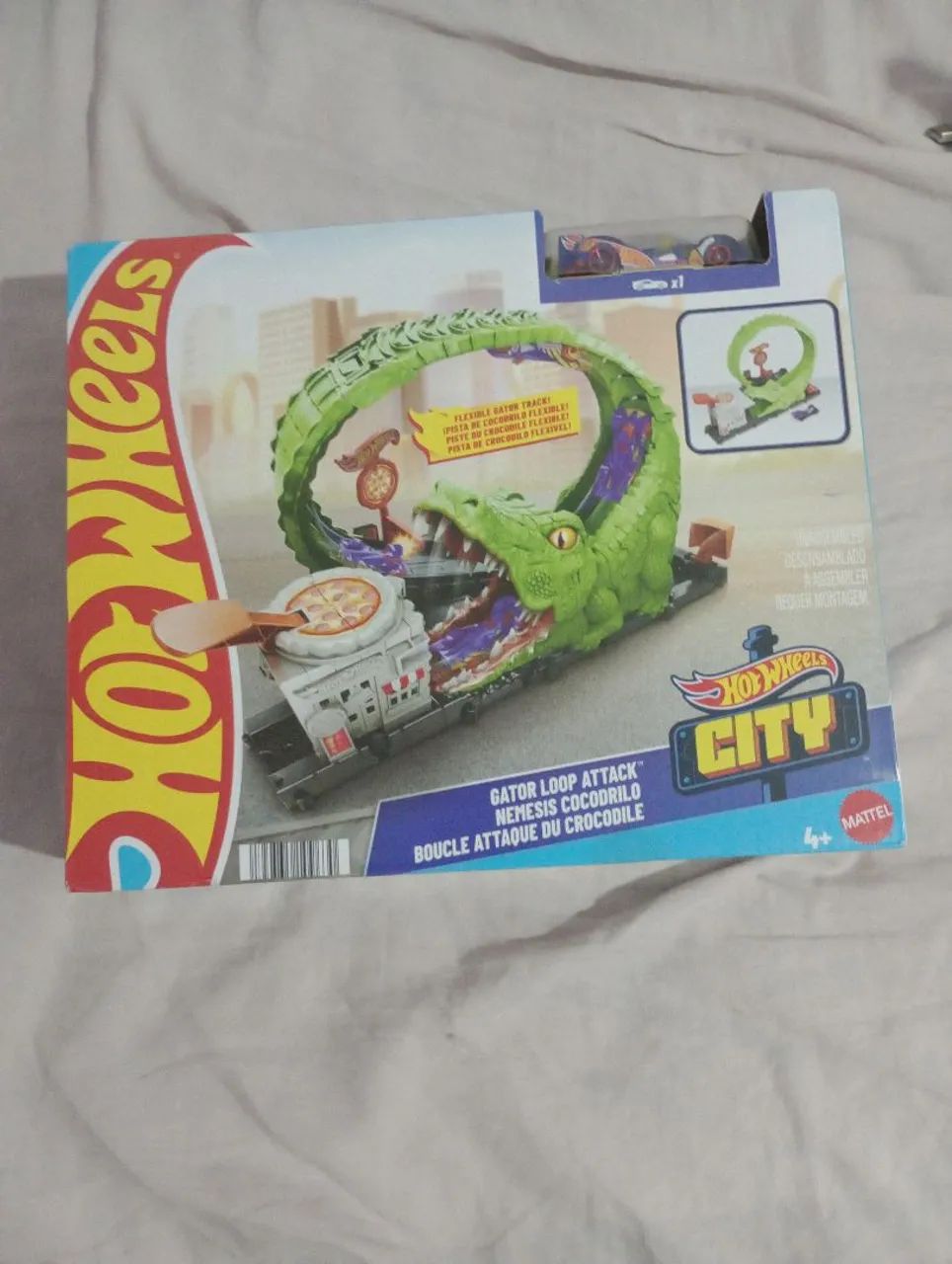 Pista jacaré Hotwheels NOVA