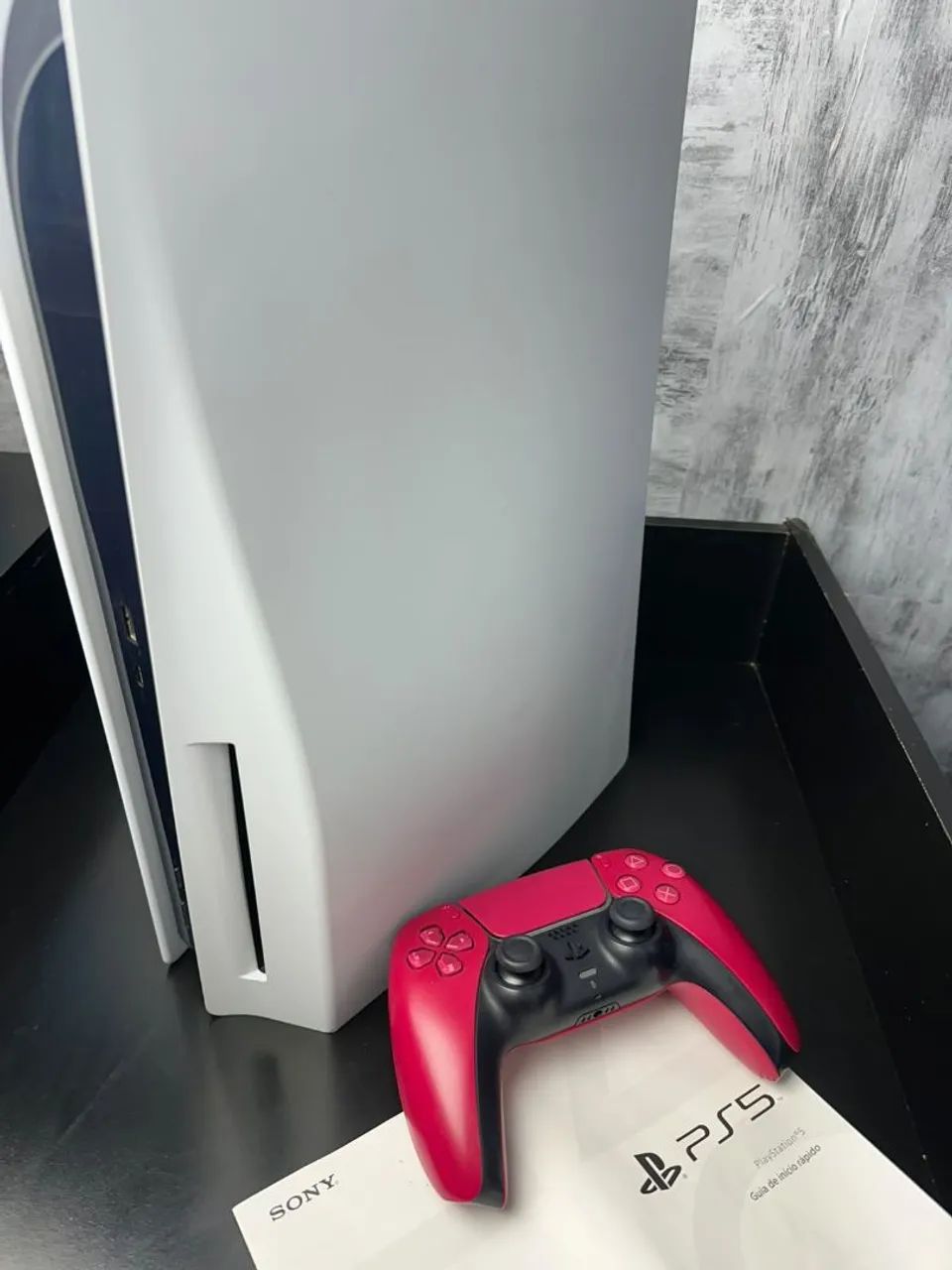 PS5 Fat com Leitor de Discos - Com Caixa e Nota fiscal - Foto 3