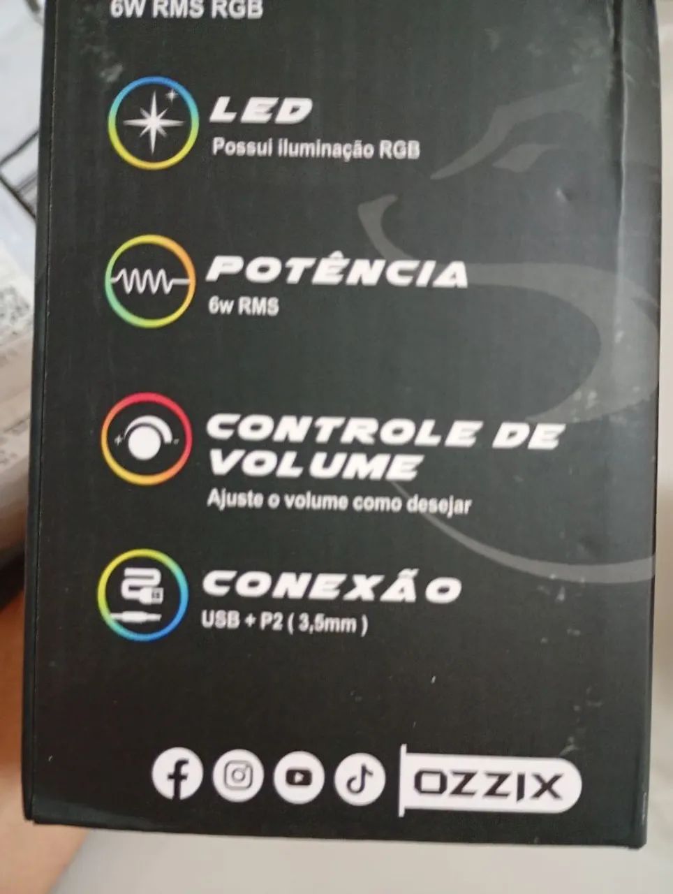 Caixa de som para computador ou notebook  - Foto 3