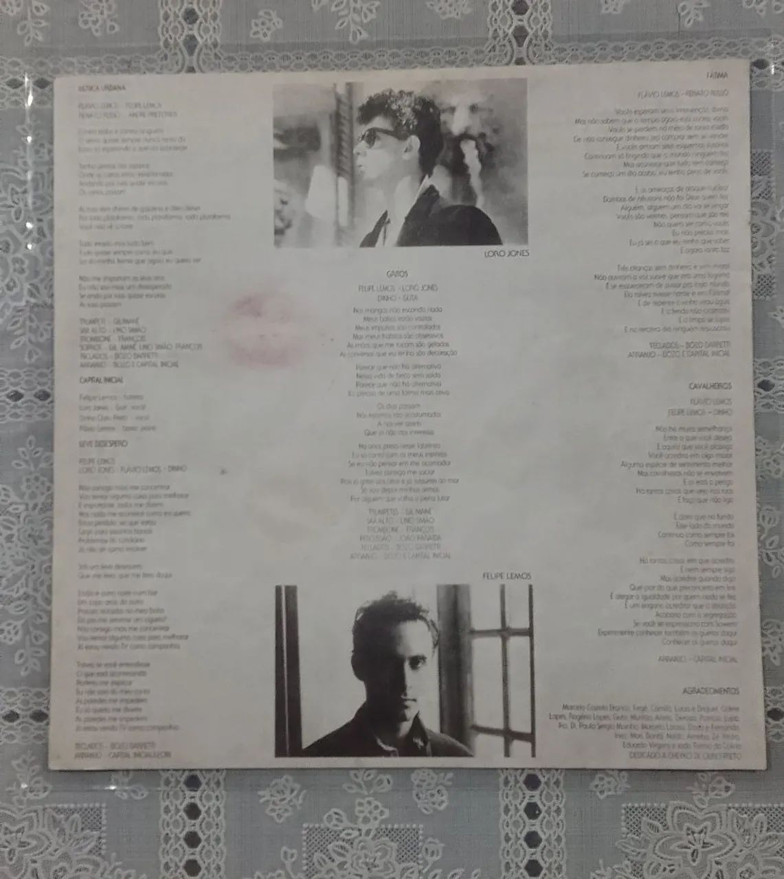 Vinil do Capital Inicial (1986) - Foto 3
