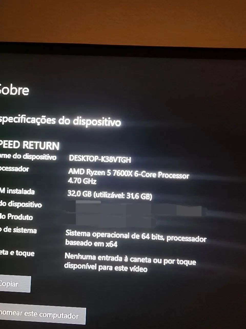 Processador Ryzen 5 7600x - Foto 3