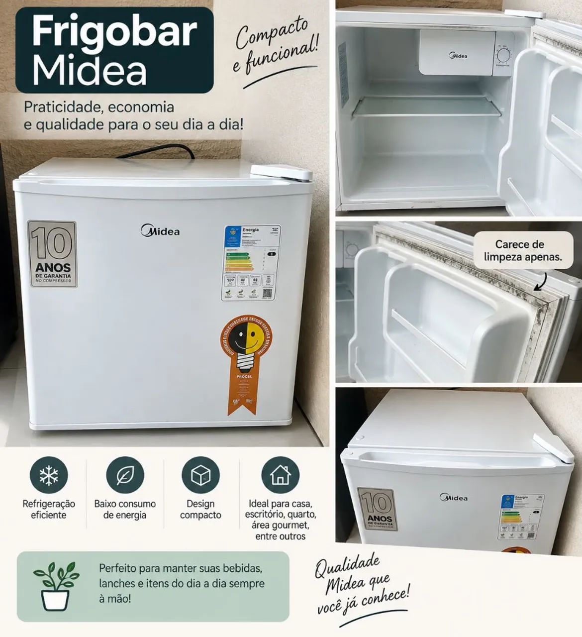 Frigobar Midea