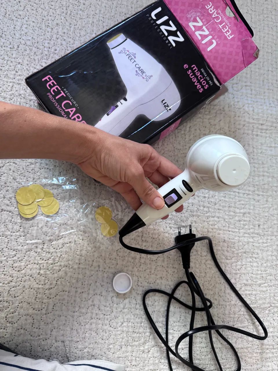  Pedicuro Feet Care Bivolt da Lizz - Foto 3