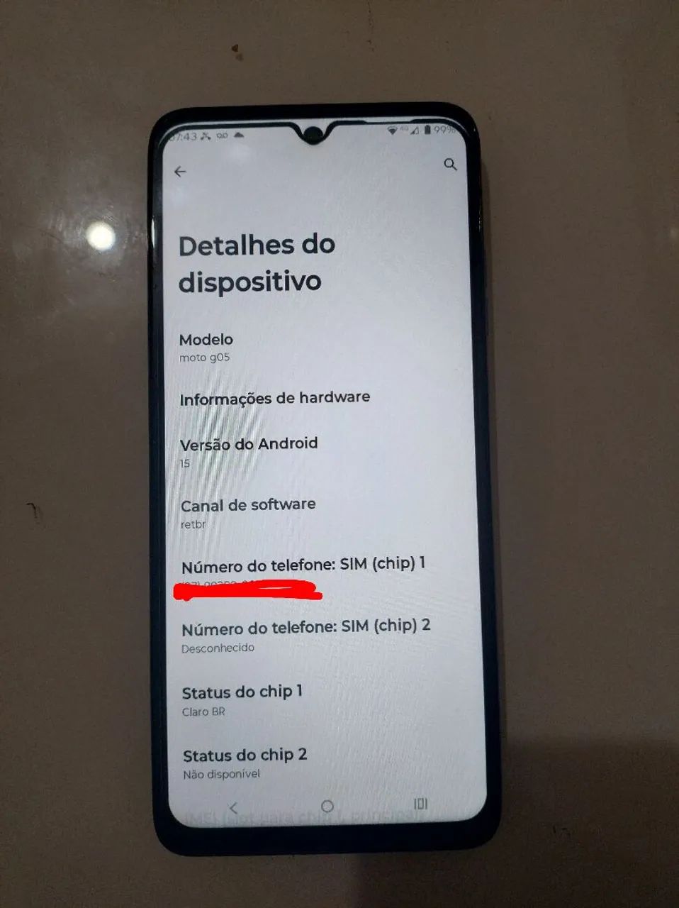 Moto G05 128 GB 4+4 GB RAM Tela de 6.7 polegadas  - Foto 5