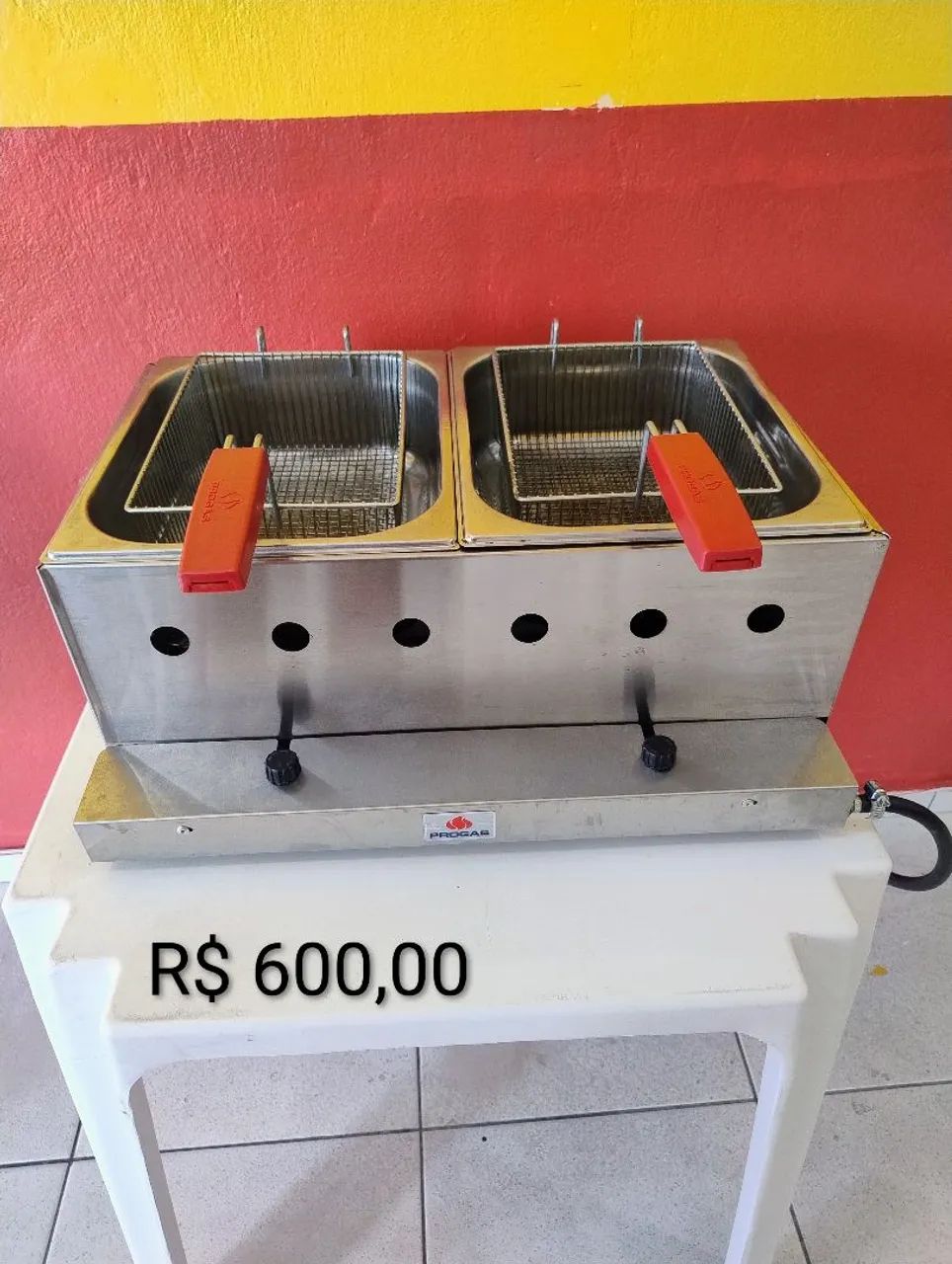 Fritadeira a gás 