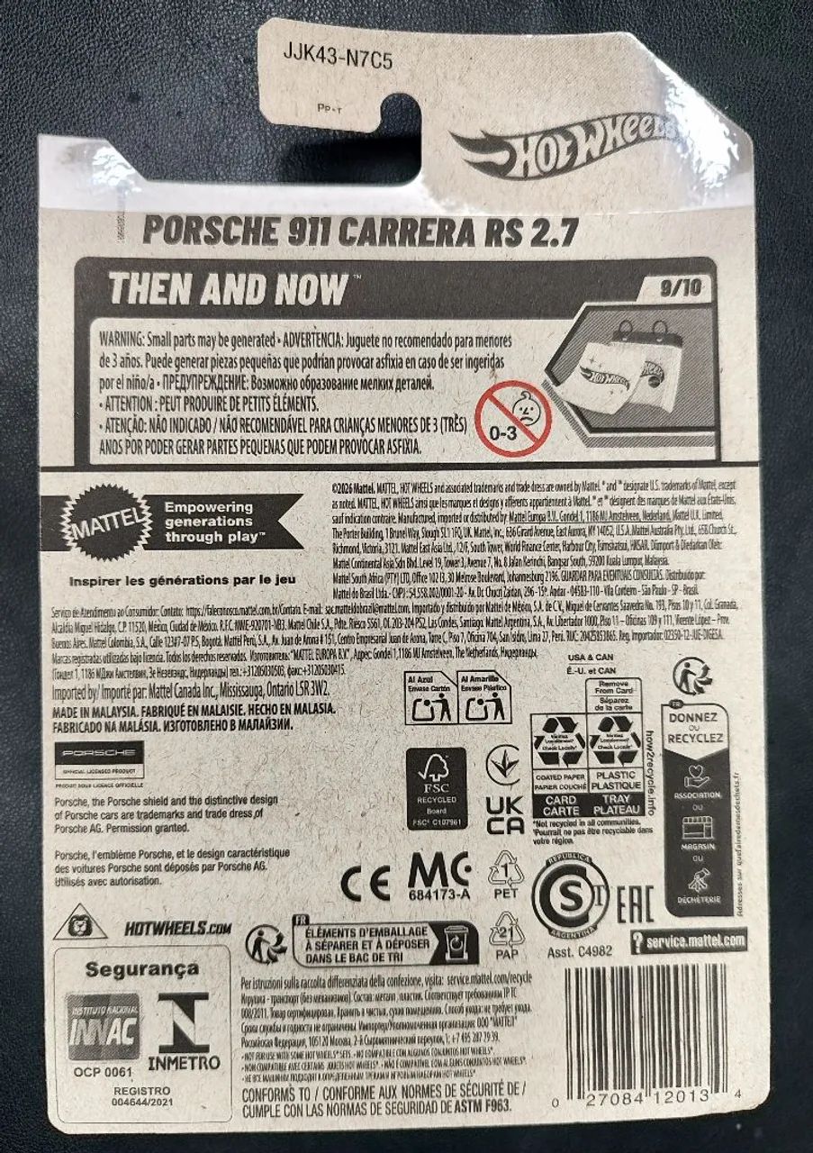 Hotwheels Porsche 911 Carrera RS 2.7 - Foto 3