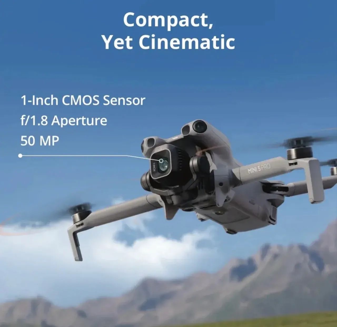 DJI Mini 5 Pro Combo Fly More Plus (3 baterias de 52min) - Foto 3