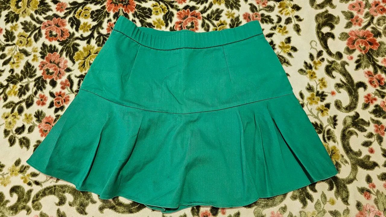 Saia P verde esmeralda zara - Foto 3