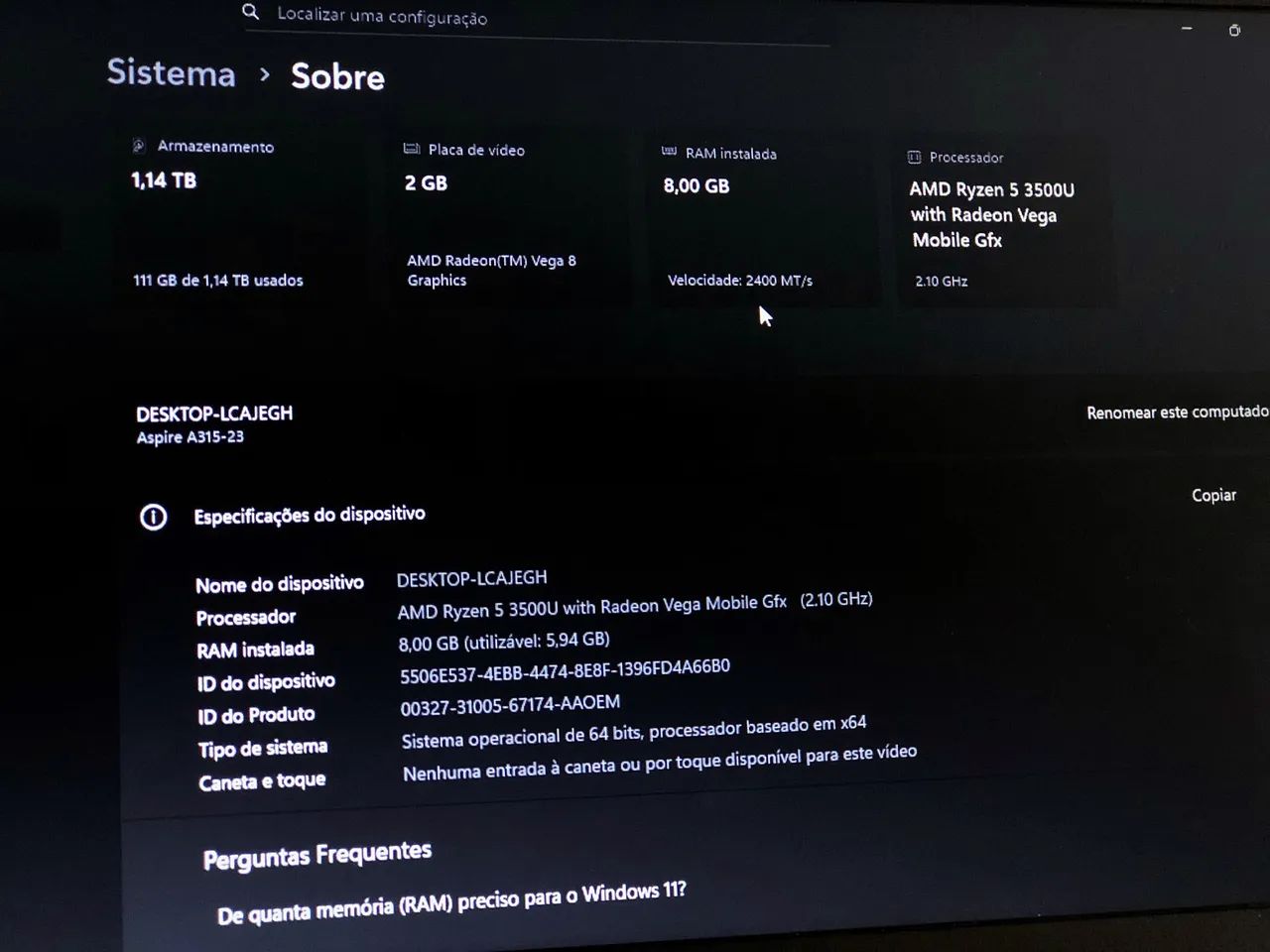 notebook acer 3 - Foto 4