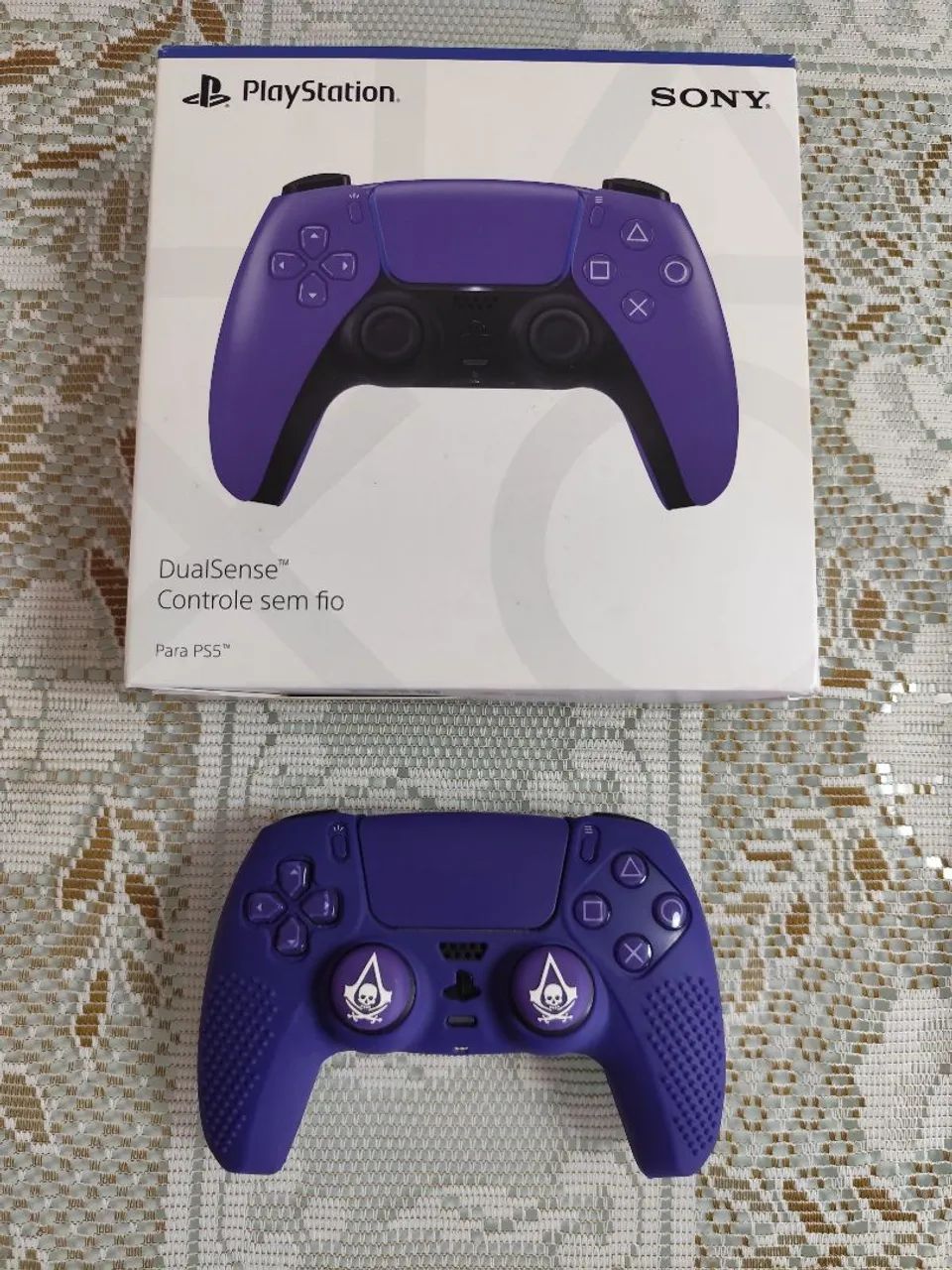 Comando Ps5 Roxo Dualsense ps5 Galactic Purple Roxo - Peças e Acessórios de Vídeo Game ...