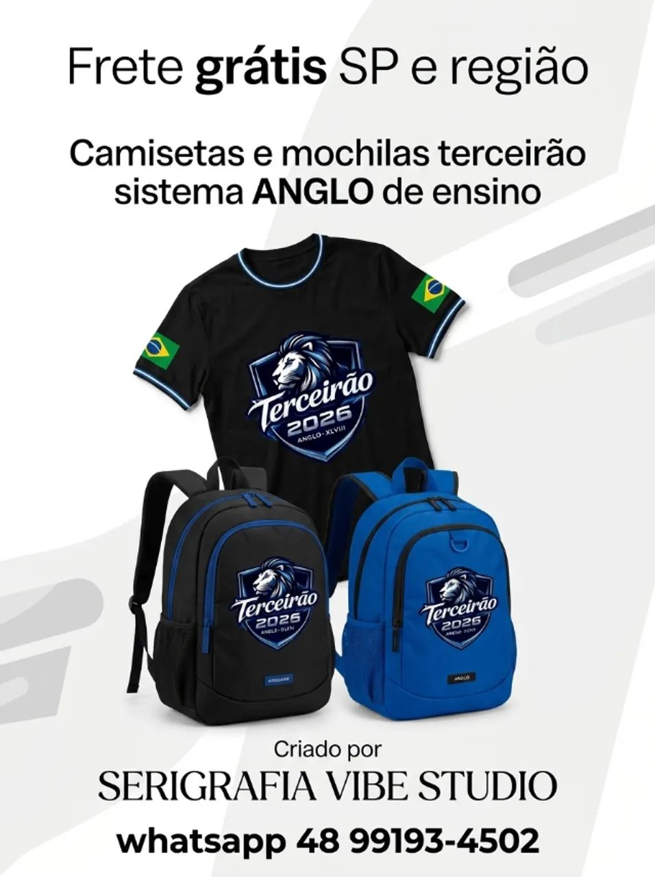 Camisetas e uniformes colégio ÔMEGA. - Foto 2
