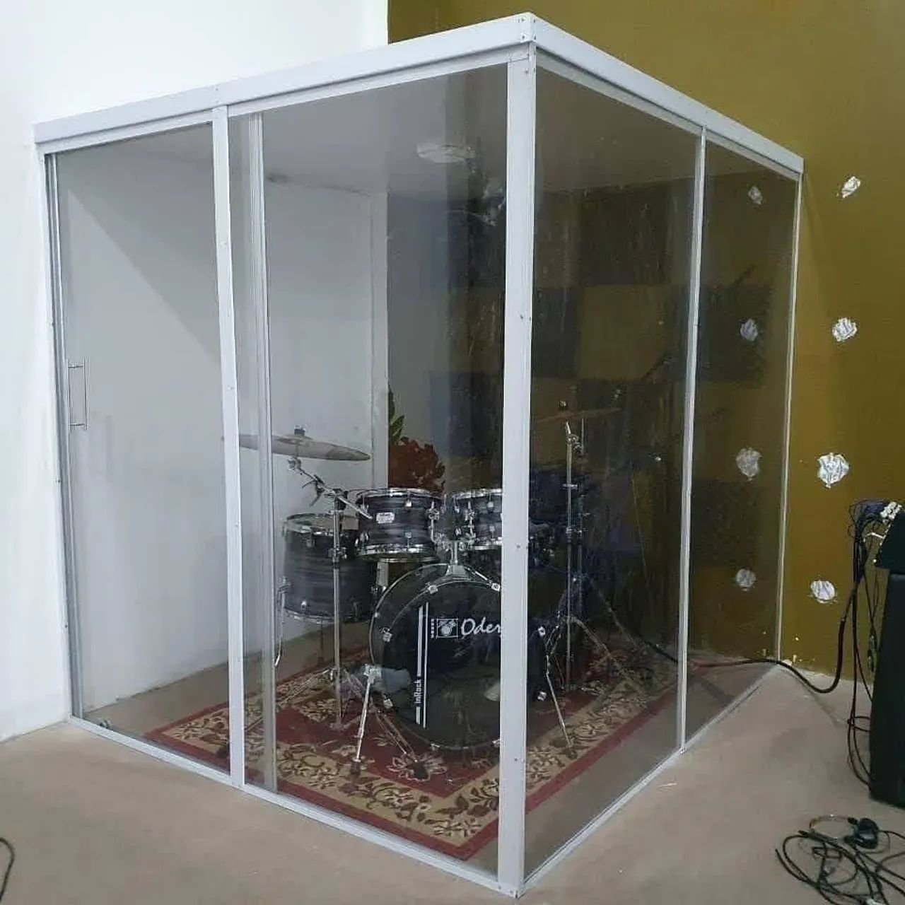 Cabine para Bateria acústica