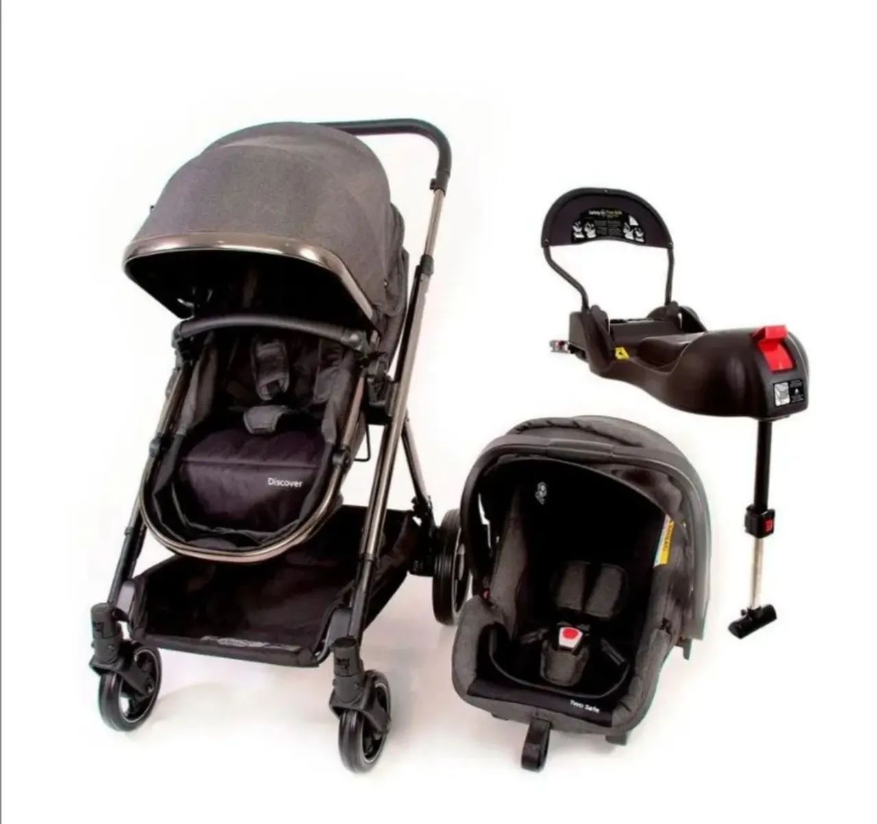 Carrinho de bebê safety first discover trio  - Foto 3
