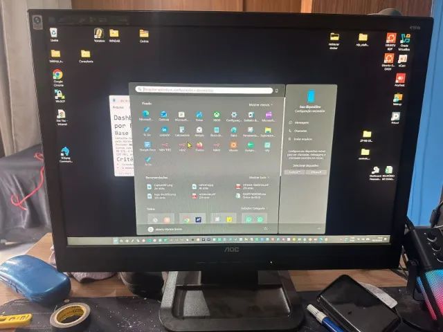  Monitor AOC - Tela Grande | Ótimo Preço! - Foto 2