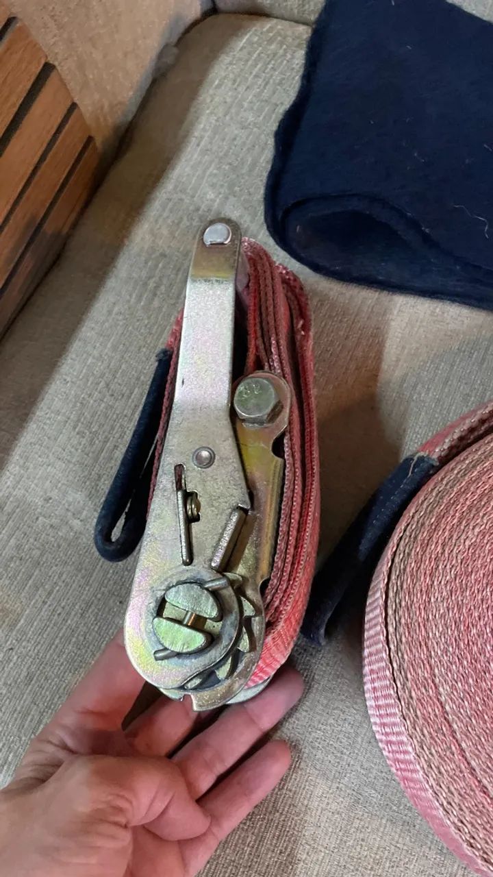 Kit Slackline Completo com Catraca e Protetores - Foto 2