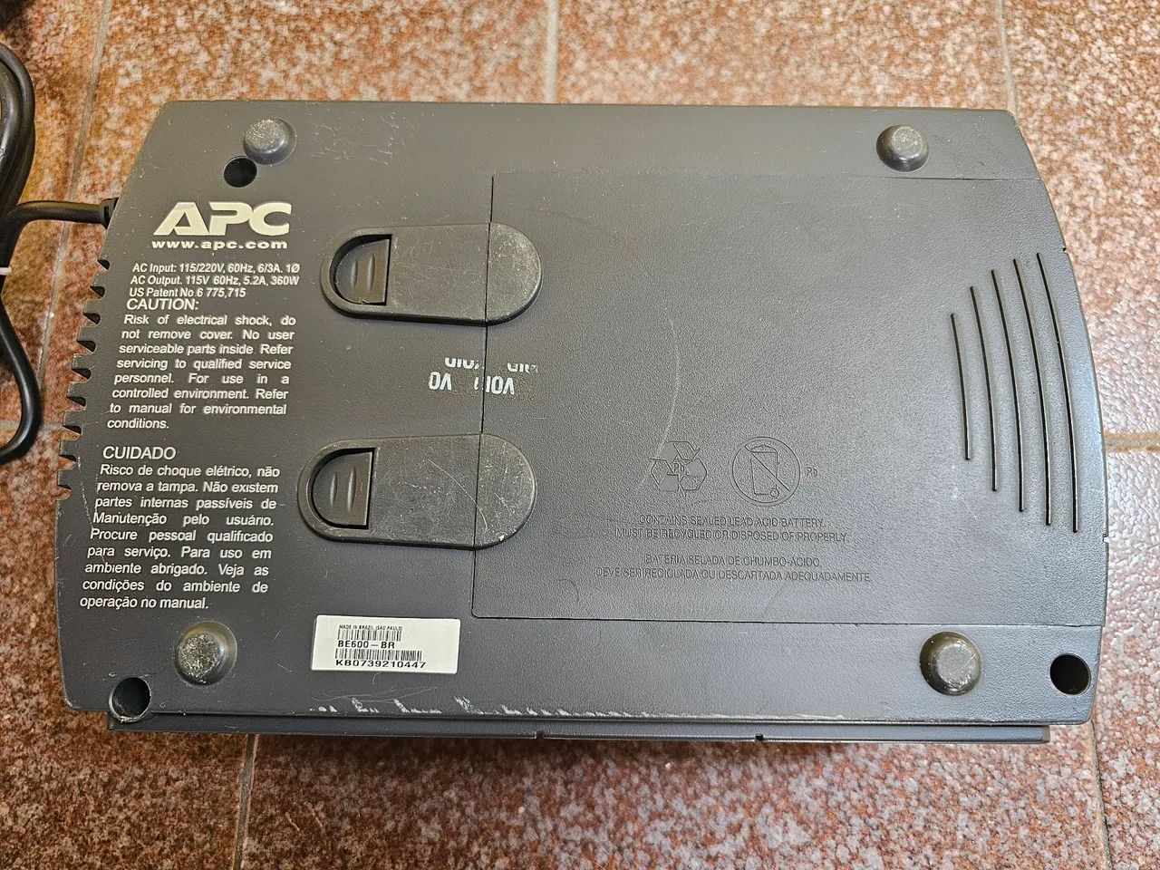 Nobreak APC Back-UPS ES 600VA Bateria Nova - Foto 3