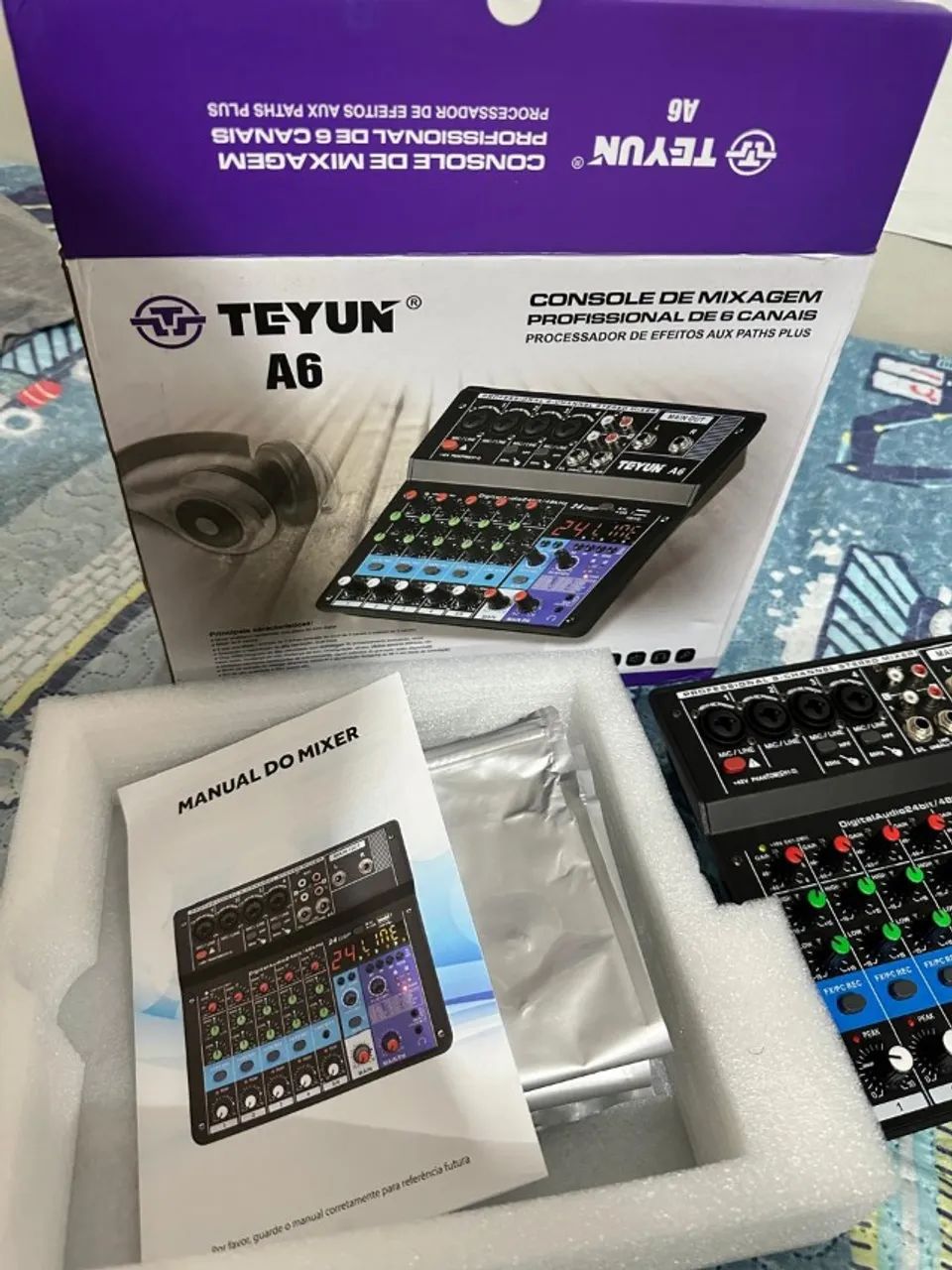 Placa de Audio Teyun A6 (novíssima)  - Foto 4