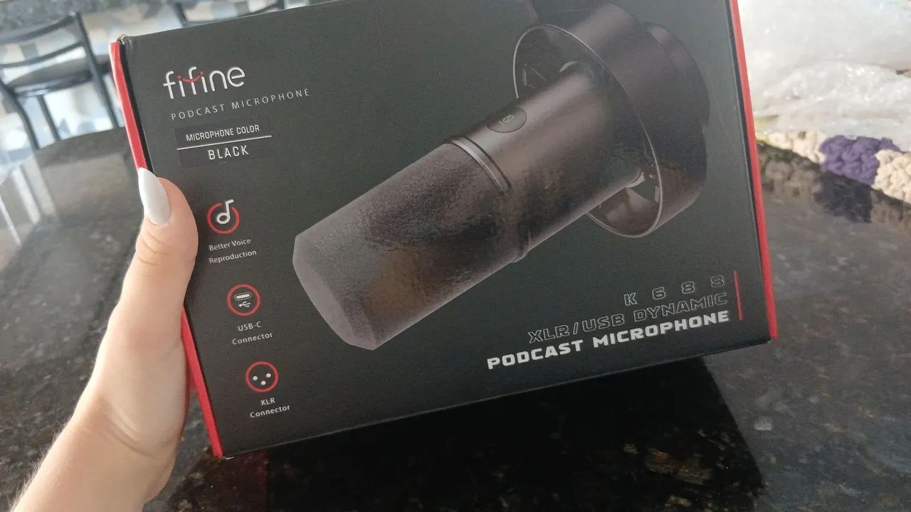 Microfone fifine K688 
