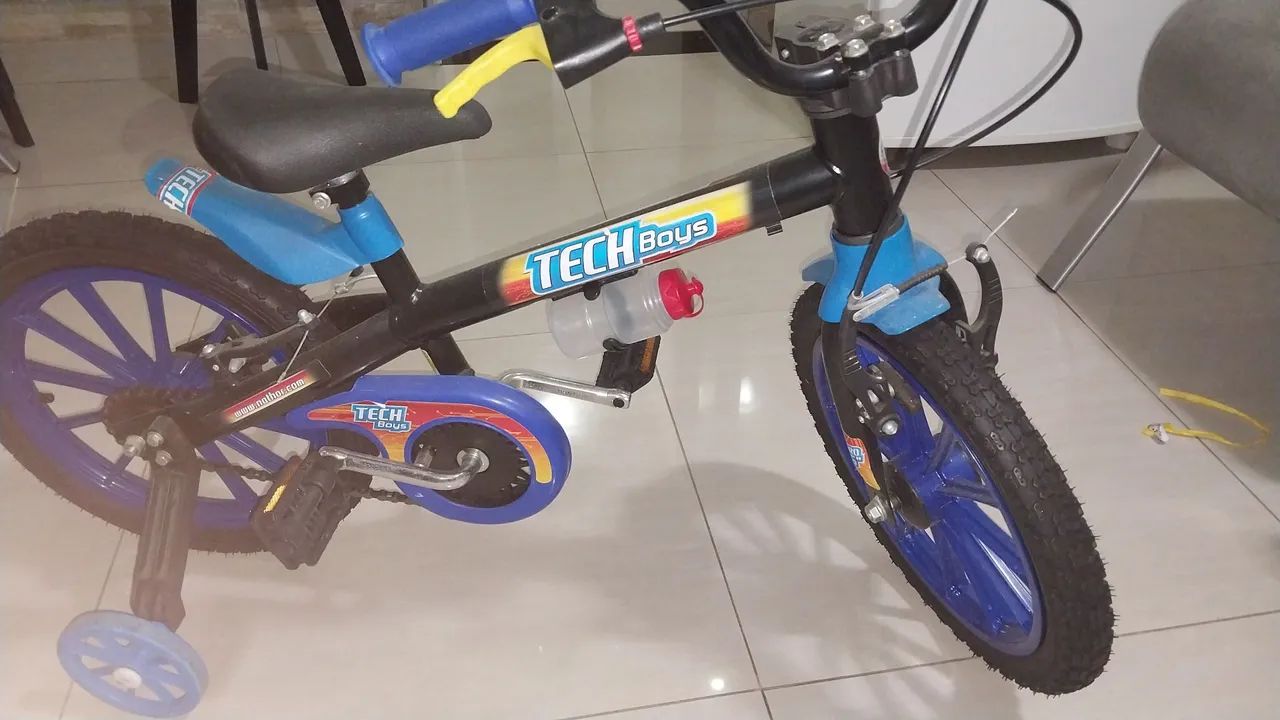 Bicicleta Infantil Tech Boys aro 16 - Foto 5
