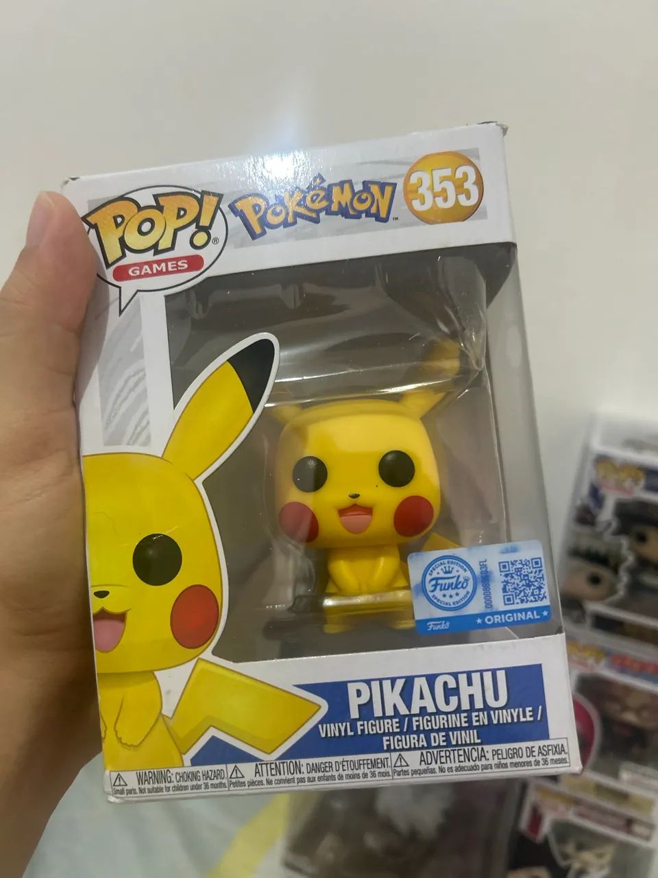 Funko pop Pokémon - Pikachu - Colecionáveis