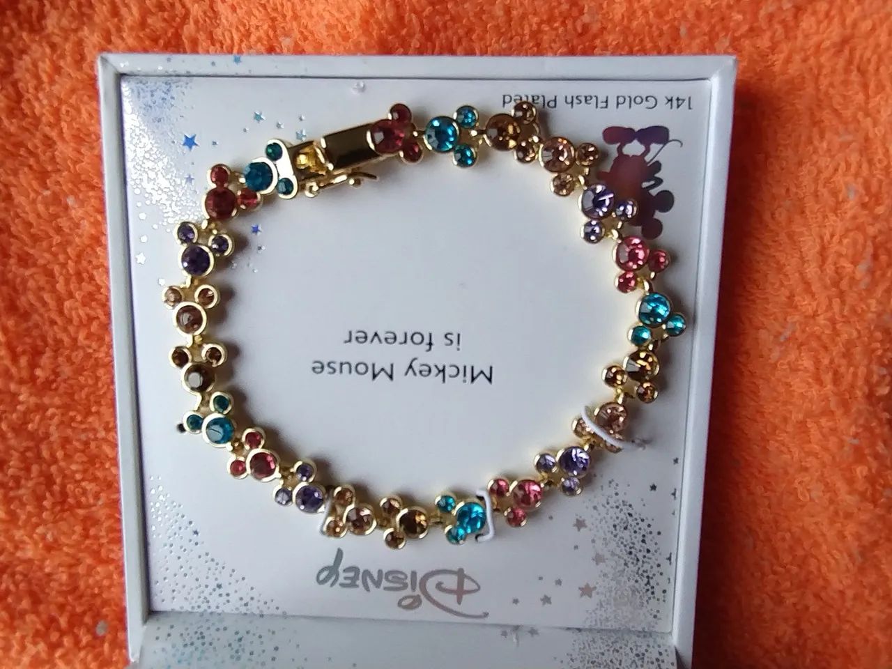 Pulseira Mickey 14k